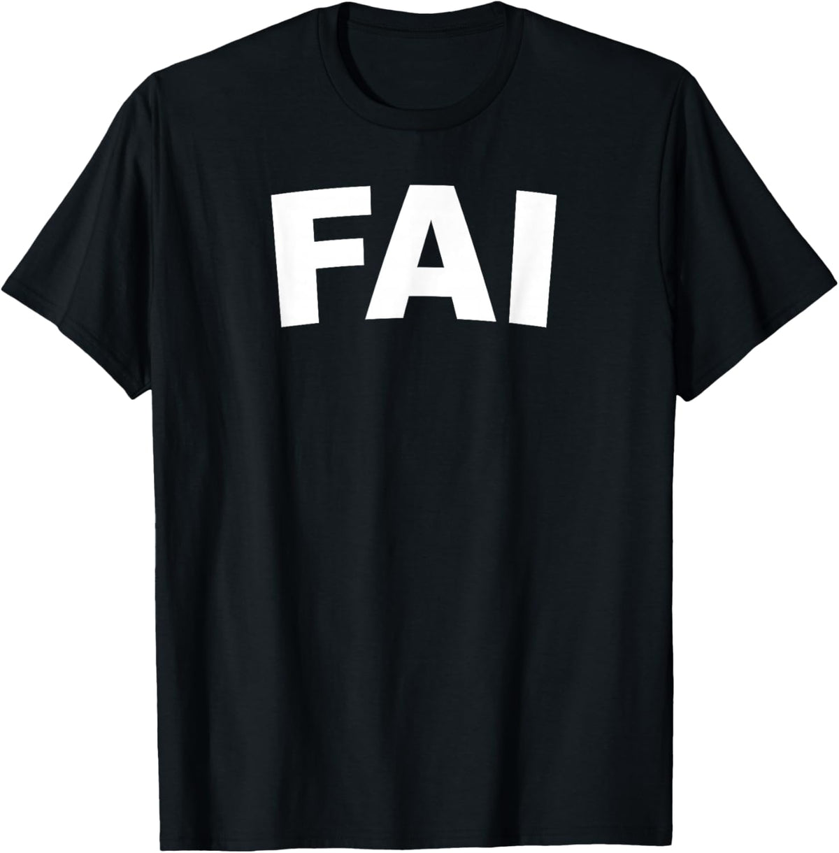 FAI T-Shirt - T-Shirt | Black