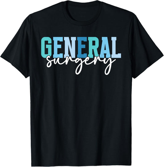 General Surgery Boho General Surgery Nurse T-Shirt - T-Shirt | Black