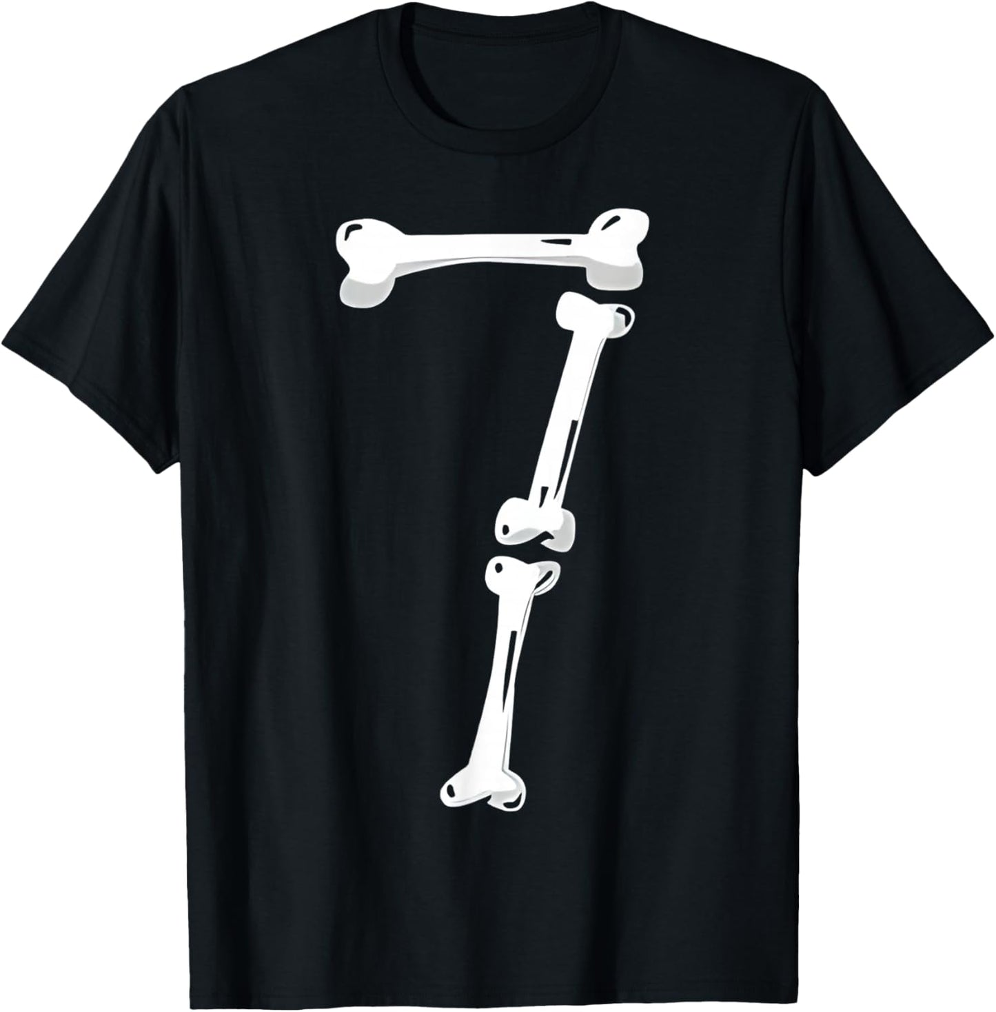 Funny 67 Six Seven Meme Skeleton Couple Halloween Costume T-Shirt - T-Shirt | Black