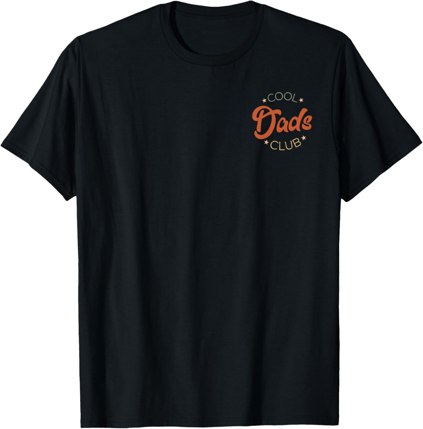 Cool Dad Club Vintage Dad The Man The Myth The Bad Influence T-Shirt - T-Shirt | Black