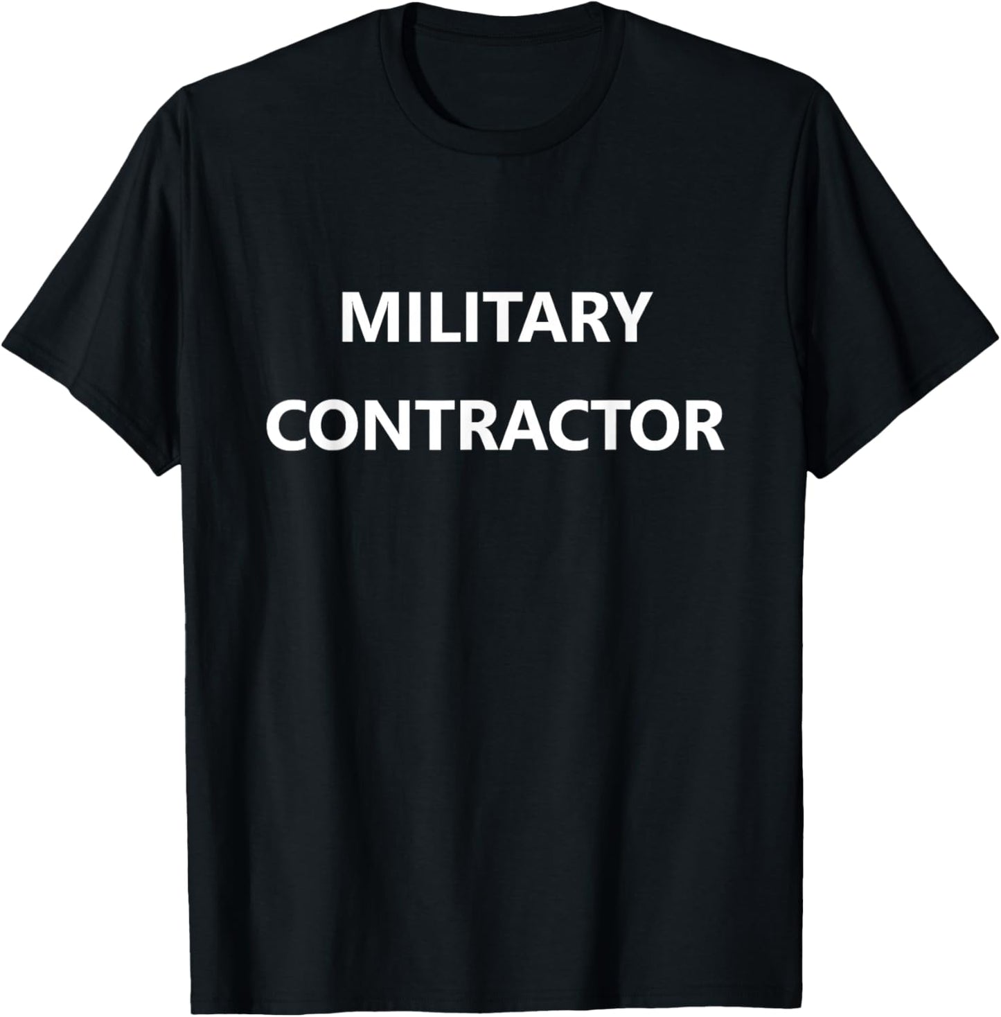 Private Military Company Contractor Security Defense Uniform T-Shirt - T-Shirt | Black