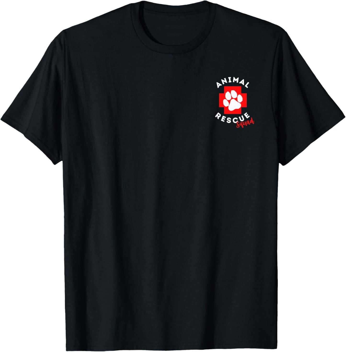 Animal Rescue Squad T-Shirt - T-Shirt | Black