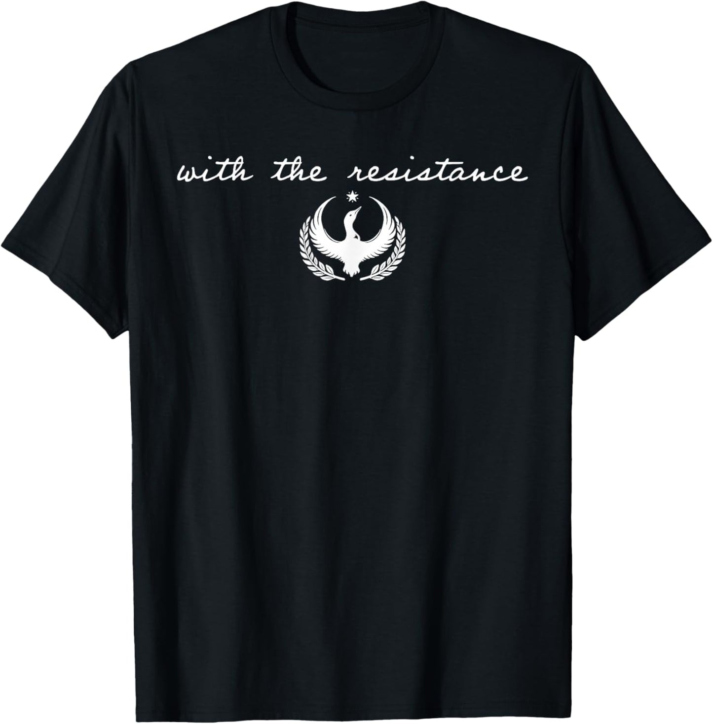 with The Resistance Minnesota Rebel New State Flag Men Women T-Shirt - T-Shirt | Black