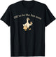 Off to Be The Fun Aunt Silly Goose Pregnancy Announcement T-Shirt - T-Shirt | Black