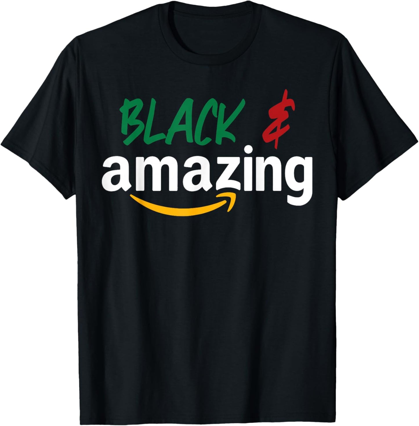 Black and Amazing Melanin Black History Month T-Shirt - T-Shirt | Black