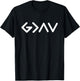 God is Merciful Than Our Highs and Lows Christian Men Women T-Shirt - T-Shirt | Black