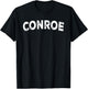 Conroe T-Shirt - T-Shirt | Black