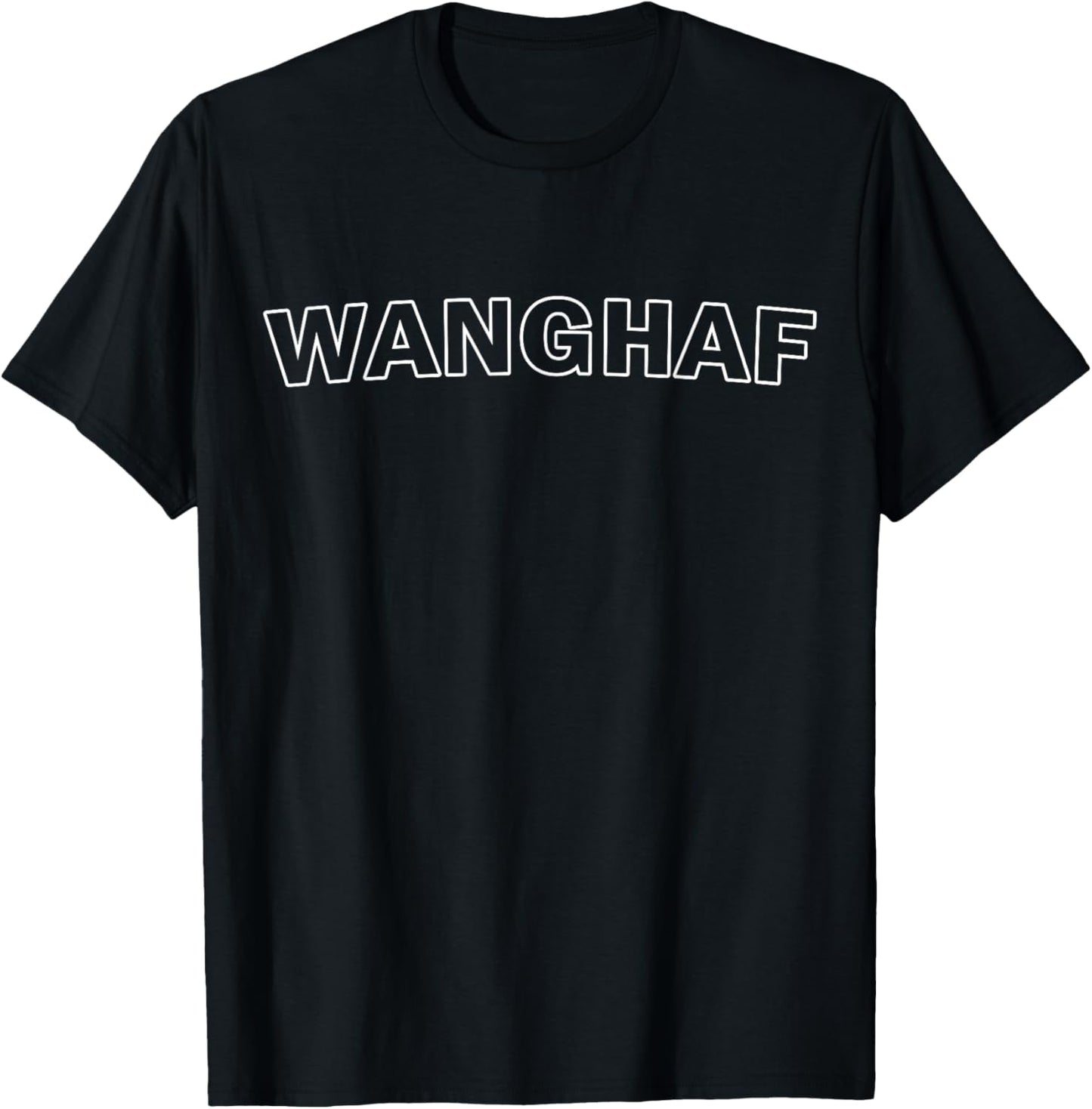 Wanghaf Funny Graphic Design Cool Casual Style T-Shirt - T-Shirt | Black