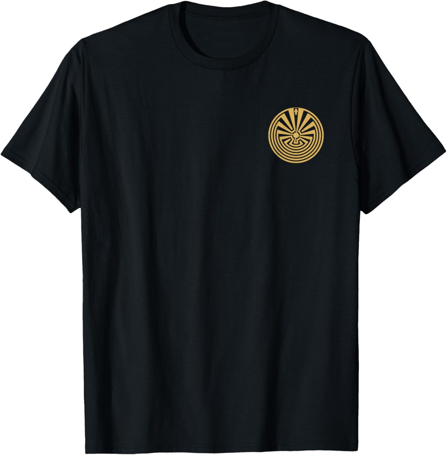 Tohono O'Odham Native American Symbol T-Shirt - T-Shirt | Black