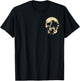 Psalm 3:7 Vintage Skull Christian Religious Bible 2 Sides T-Shirt - T-Shirt | Black