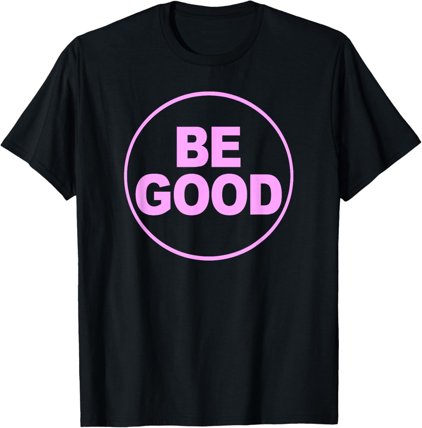 BE Good Support Button Style T-Shirt - T-Shirt | Black