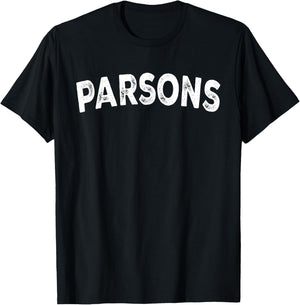 Parsons T-Shirt - T-Shirt | Black