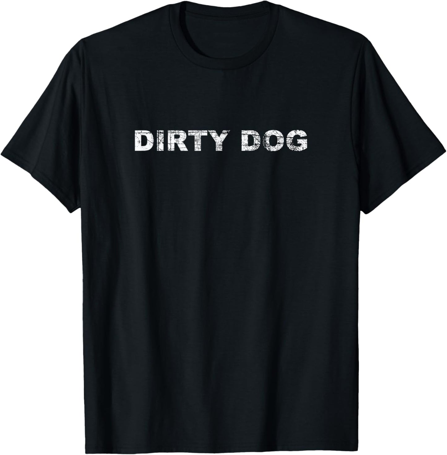 Dirty Dog Naughty T-Shirt - T-Shirt | Black