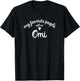 Favorite People Call me OMI German Germany großmutter oma T-Shirt - T-Shirt | Black