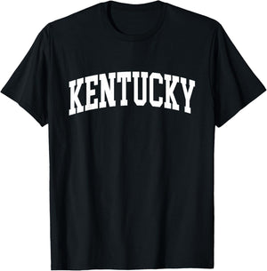 Kentucky - Throwback Design - Classic T-Shirt - T-Shirt | Black