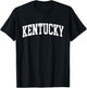 Kentucky - Throwback Design - Classic T-Shirt - T-Shirt | Black