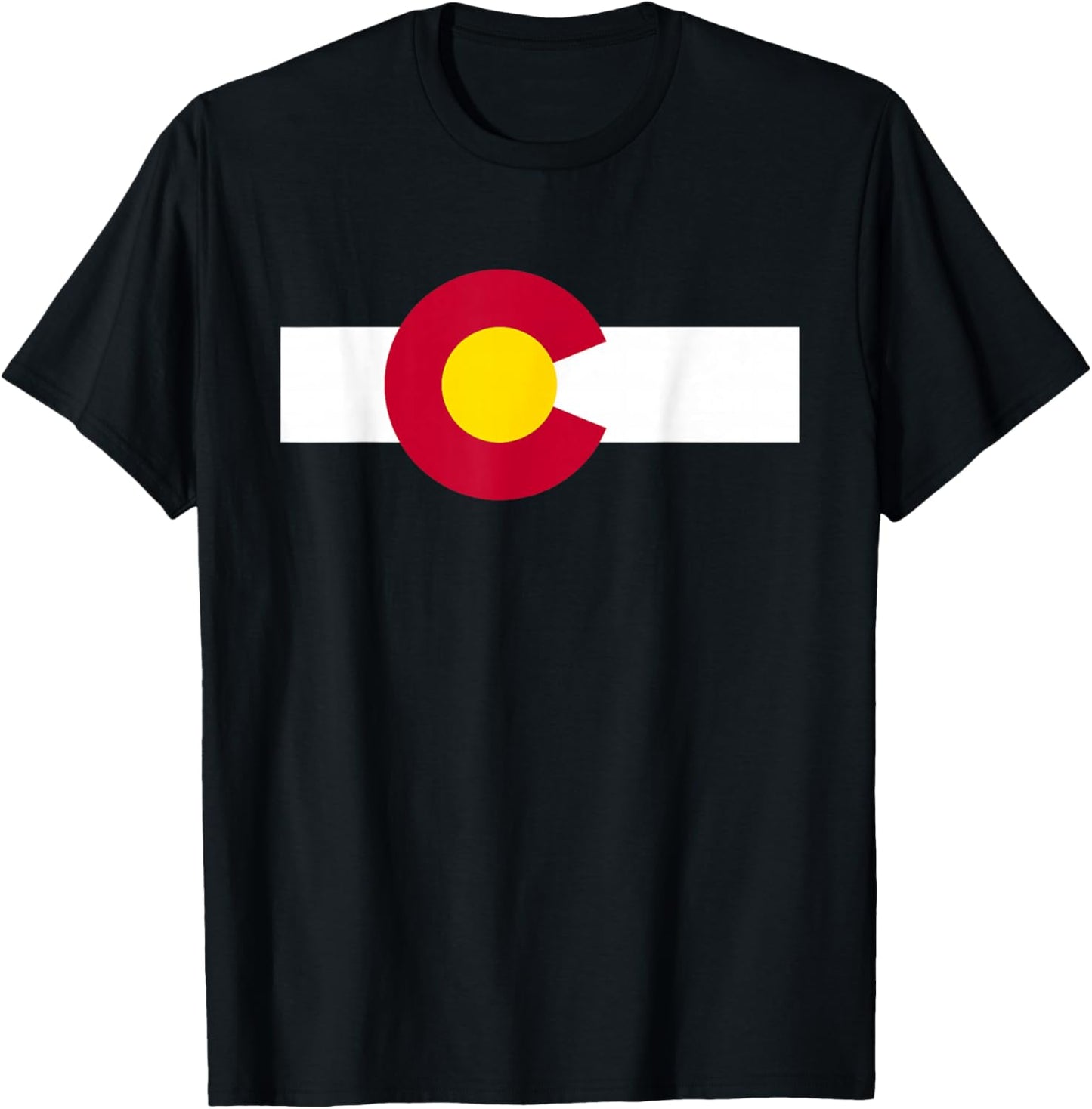 Colorado State Flag Colorado Pride T-Shirt - T-Shirt | Black