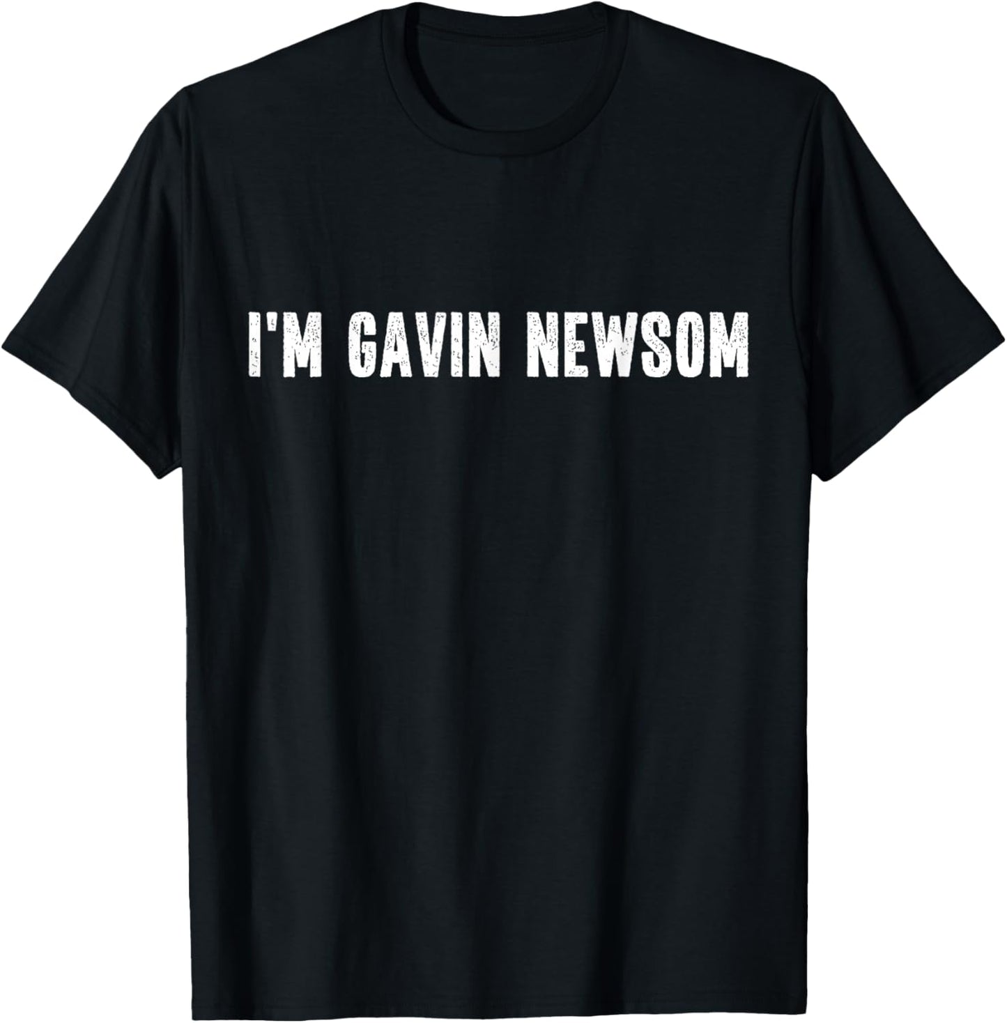 I'm Gavin Newsom Halloween Costume Party T-Shirt - T-Shirt | Black