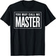 Cool Masters Degree Graduation Women Masters Degree T-Shirt - T-Shirt | Black