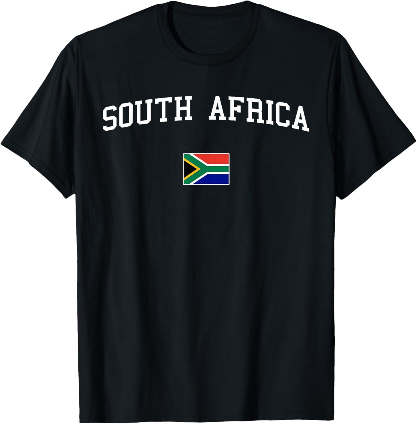 South African Flag Men Women Kids South Africa T-Shirt - T-Shirt | Black