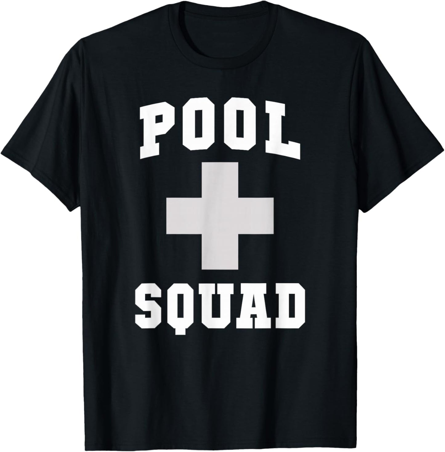 Cute Pool Squad Rescuer Dispatch Lifeguards Swim CPR T-Shirt - T-Shirt | Black
