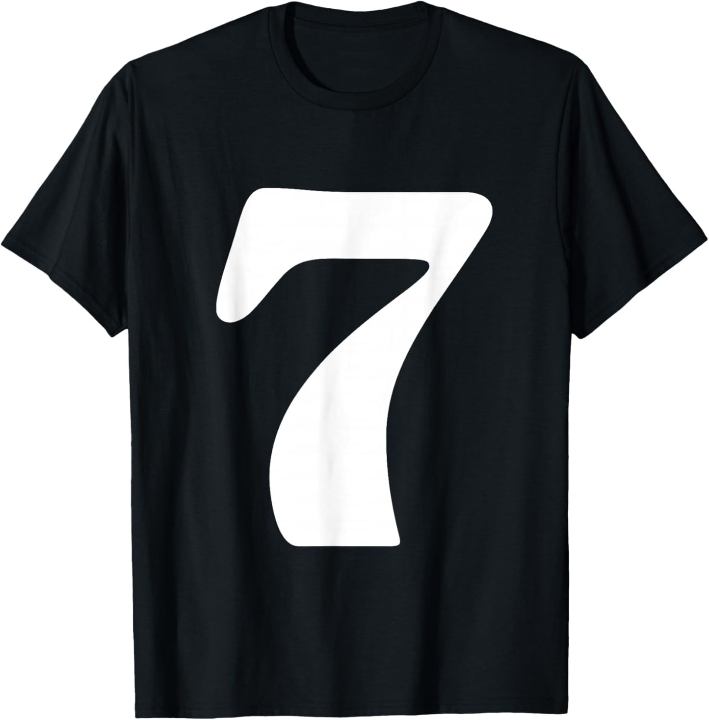 Funny 6 7 Matching Halloween Lazy Costume 67 Meme T-Shirt - T-Shirt | Black