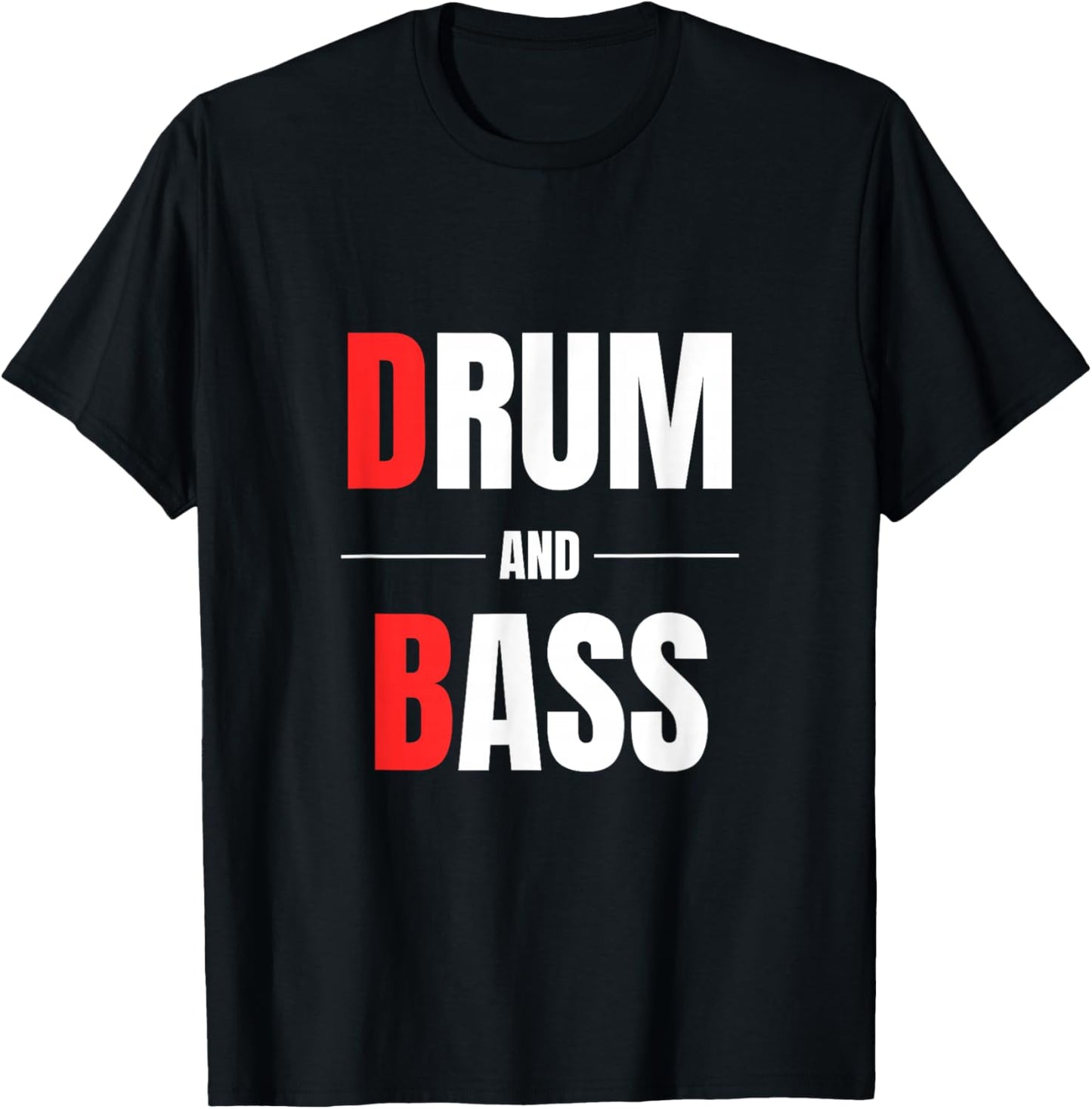 Rum and Ass Funny Drum and Bass – DJ Humor Rave Festival T-Shirt - T-Shirt | Black