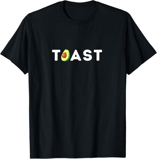 Avocado Toast Shirt Funny Avocado Toast Lover Humor T-Shirt - T-Shirt | Black