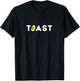 Avocado Toast Shirt Funny Avocado Toast Lover Humor T-Shirt - T-Shirt | Black