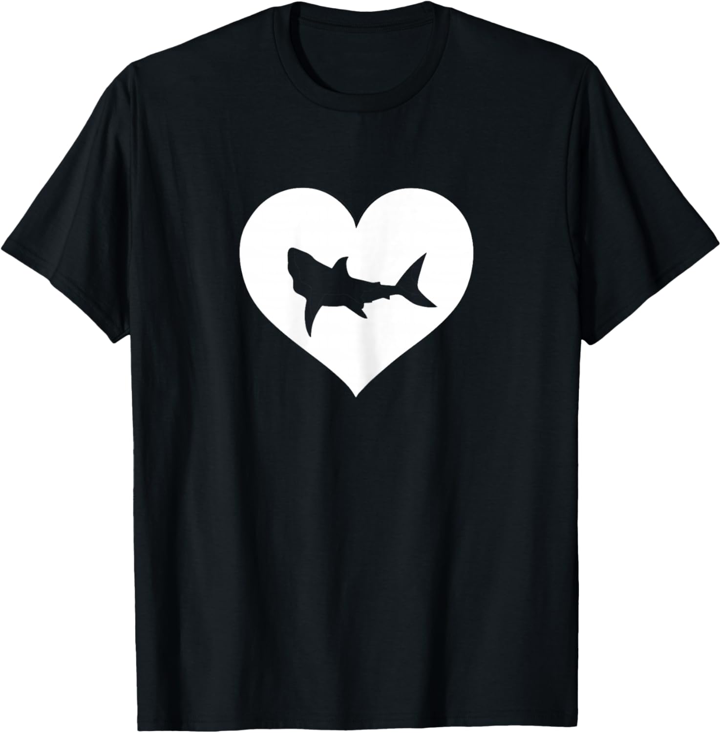 A Purple or Pink Shark Chirstmas Gift T-Shirt - T-Shirt | Black