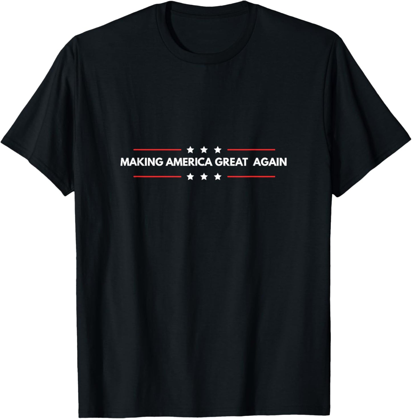 Making America Great Again 4th July Protest Patriotic USA T-Shirt - T-Shirt | Black