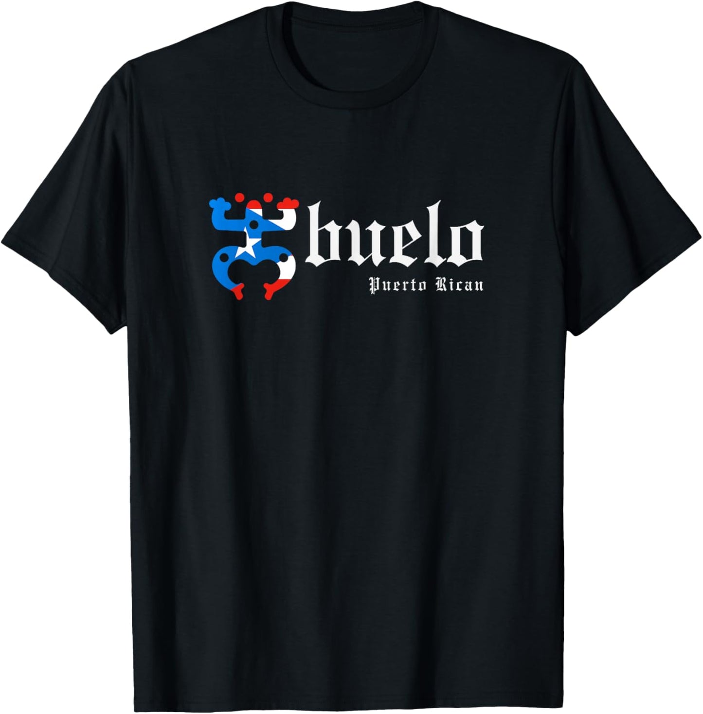Abuelo Puerto Rico Grandpa Boriqua grandfa Coqui T-Shirt - T-Shirt | Black