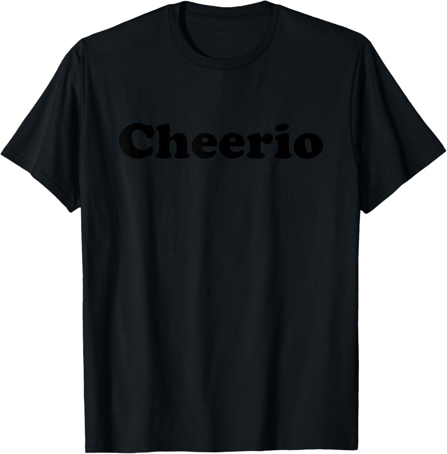 Cheerio T-Shirt - T-Shirt | Black