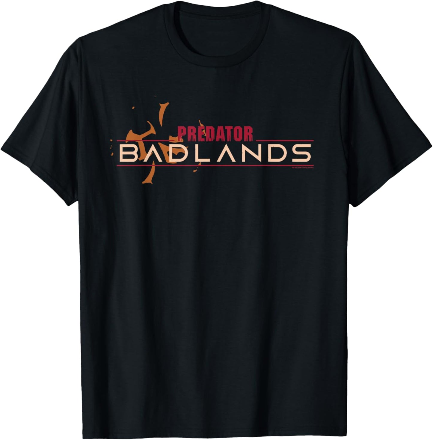 Predator: Badlands Official Movie Logo T-Shirt - T-Shirt | Black