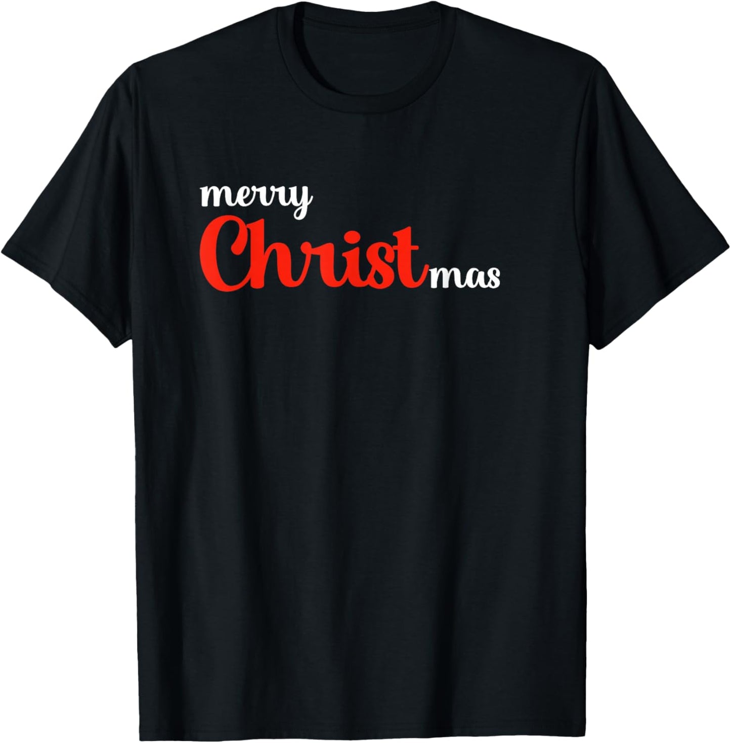 Cute Christian Christmas Shirt Faith Based Holiday Clothes T-Shirt - T-Shirt | Black