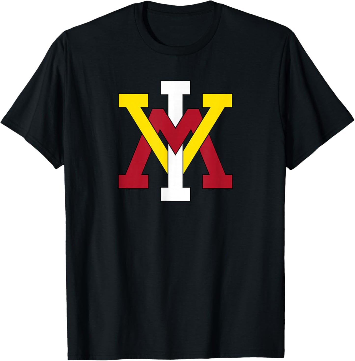 Virginia Military Institute VMI Keydets Athletic Primary T-Shirt - T-Shirt | Black