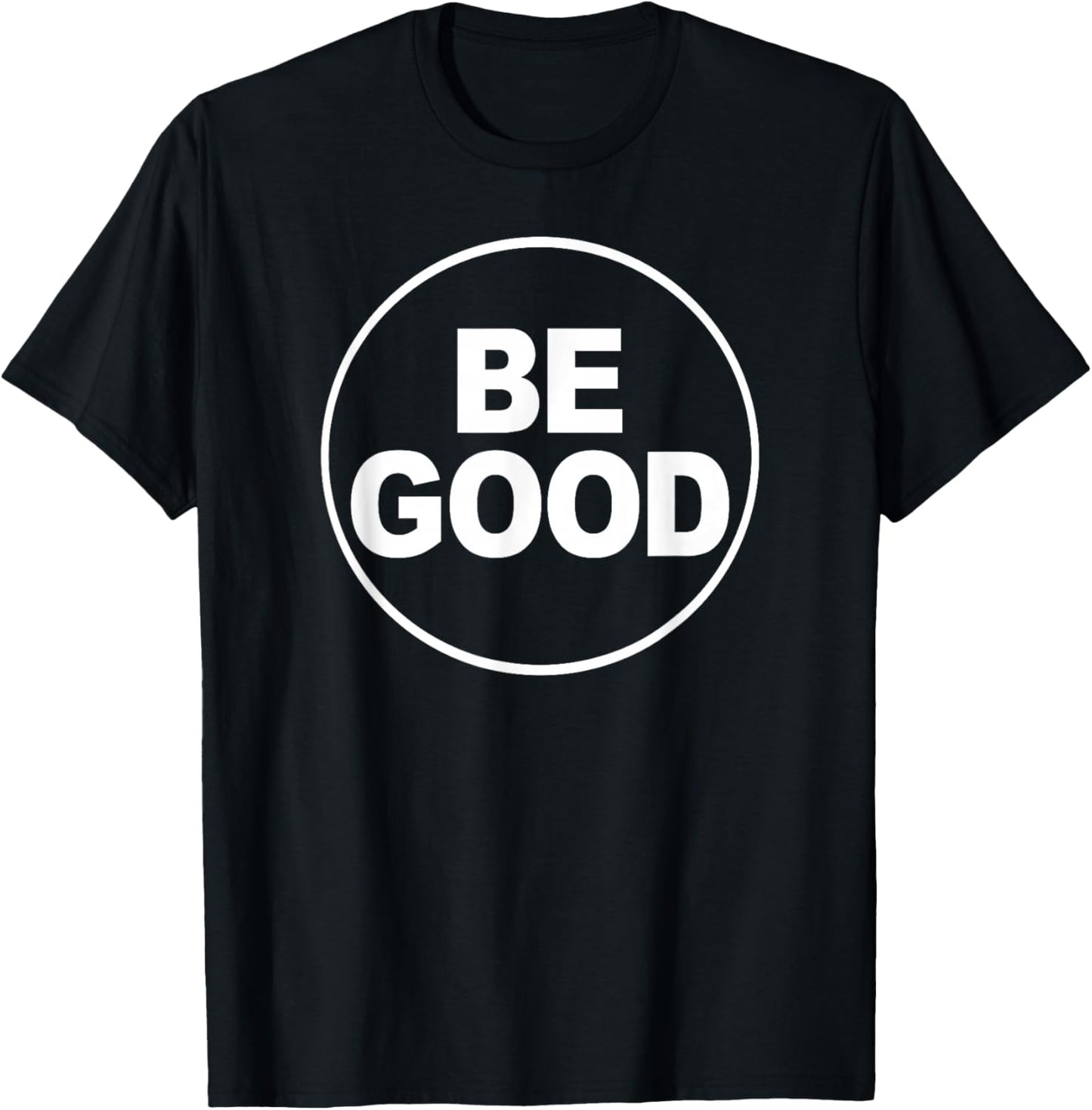 BE Good Support Button Style T-Shirt - T-Shirt | Black