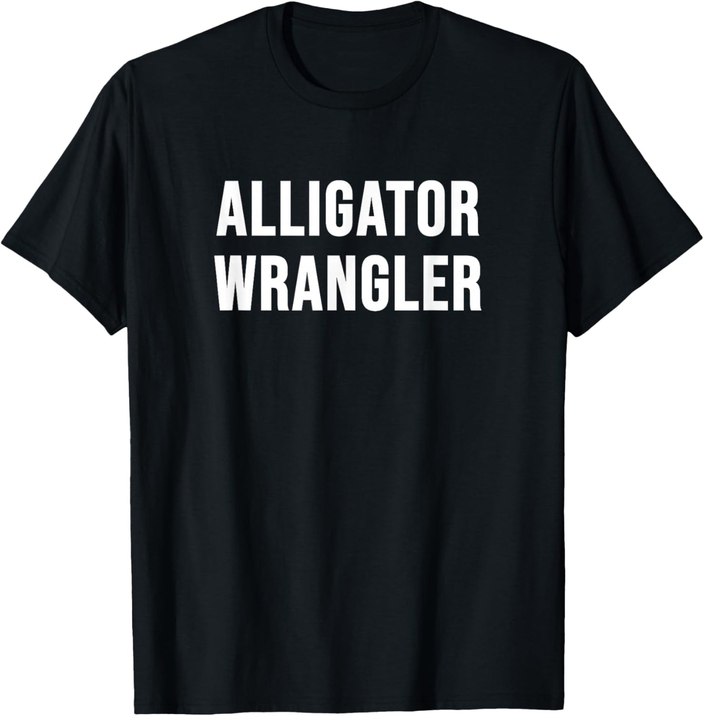 Alligator Wrangler T-Shirt - T-Shirt | Black
