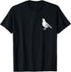 Cute Pigeon T-Shirt - T-Shirt | Black