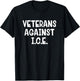 Veterans Against ICE T-Shirt - T-Shirt | Black