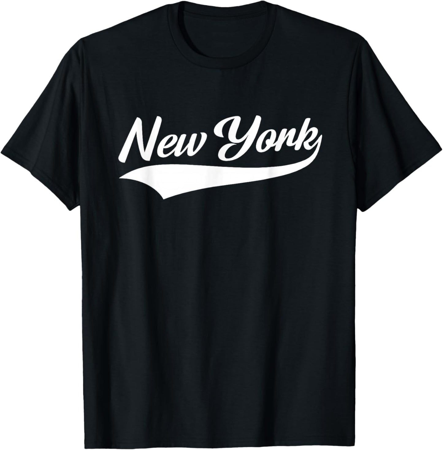 NEW YORK - Throwback Design - Classic T-Shirt - T-Shirt | Black