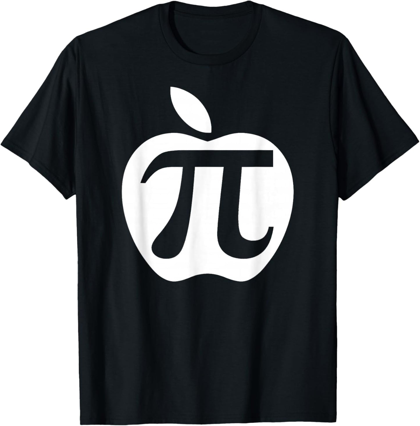 Apple Pi Funny Pi Day Apple Pi T-Shirt - T-Shirt | Black