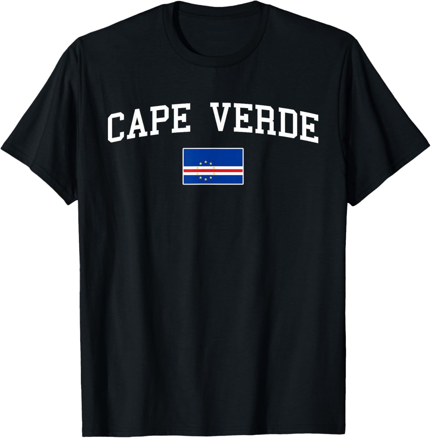 Cape Verdean Flag Men Women Kids Cape Verde T-Shirt - T-Shirt | Black
