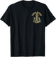 (2 Sided) Skeleton Twin Dads Club Classic Overachiever T-Shirt - T-Shirt | Black