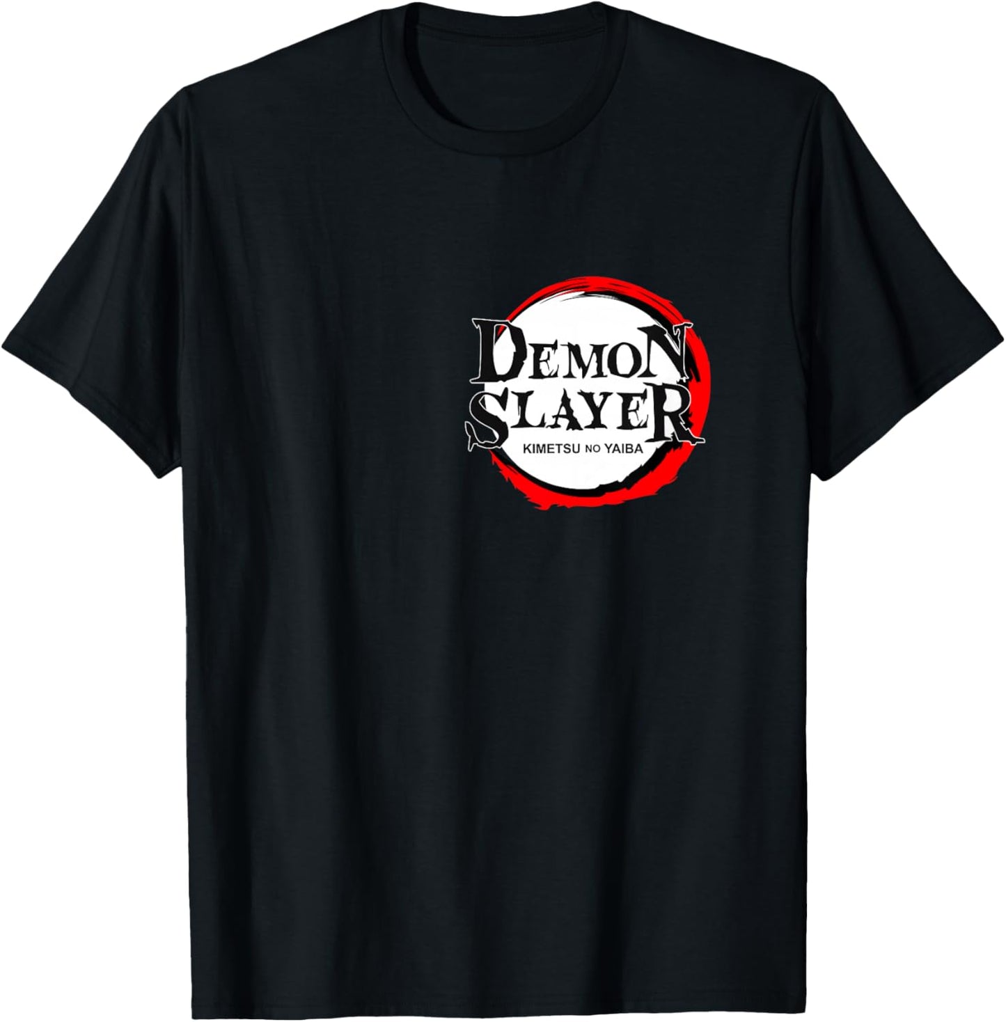 Kids Demon Slayer: Kimetsu no Yaiba Vintage Logo T-Shirt - T-Shirt | Black