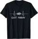Quit Fibbin Funny EKG Heart Rhythm Cardiology Technician T-Shirt - T-Shirt | Black