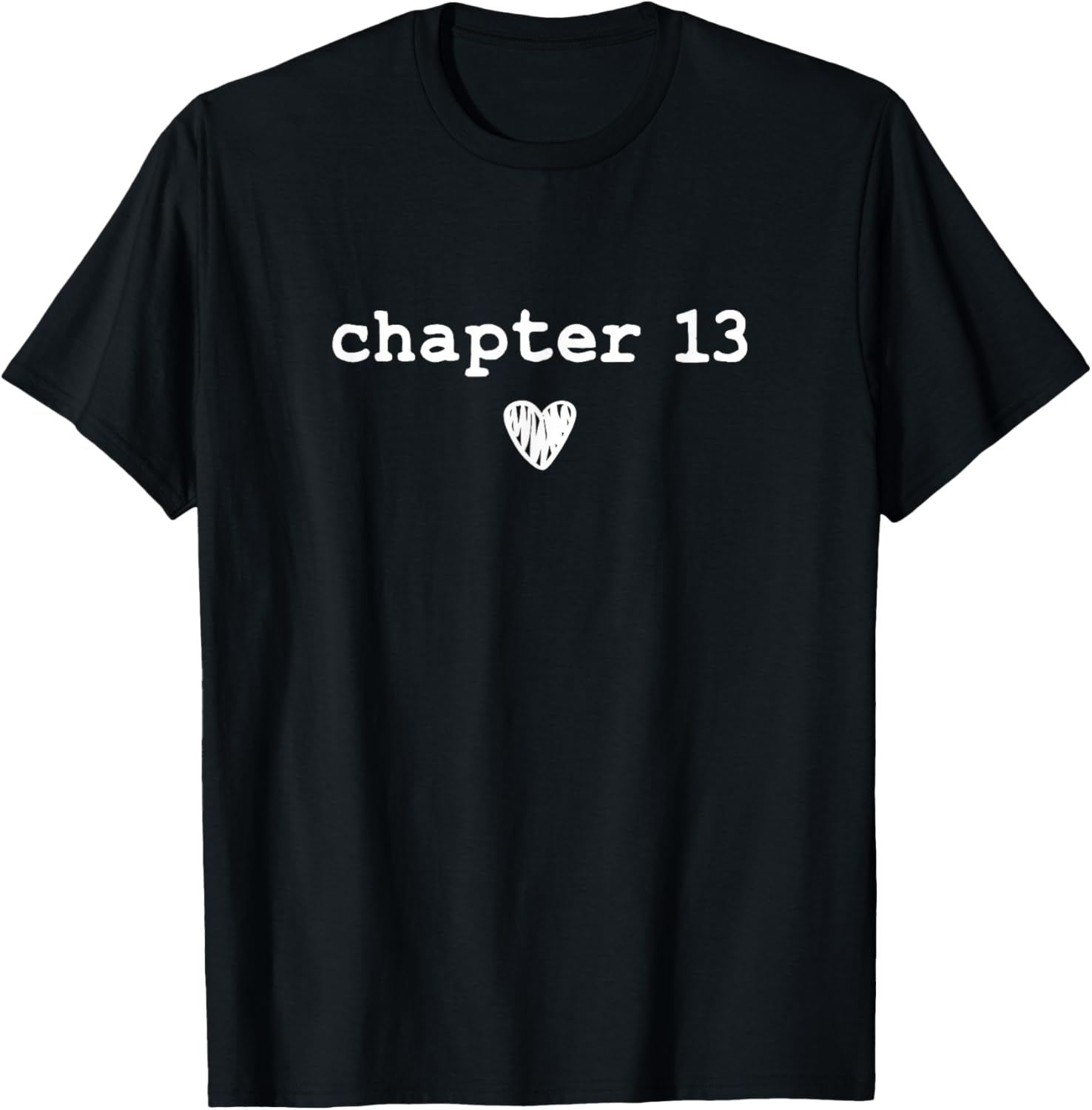 Chapter 13 | Book Lovers Readers & Authors 13th Birthday T-Shirt - T-Shirt | Black