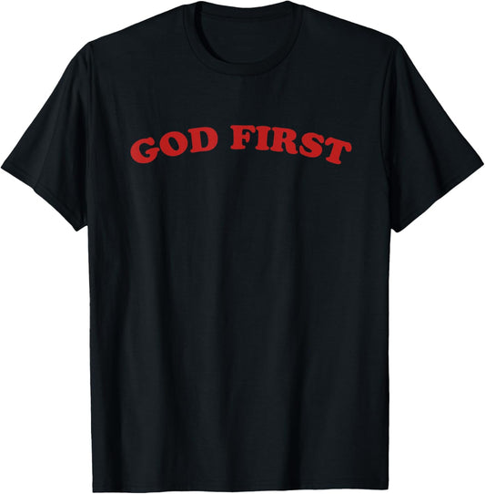 God First T-Shirt - T-Shirt | Black