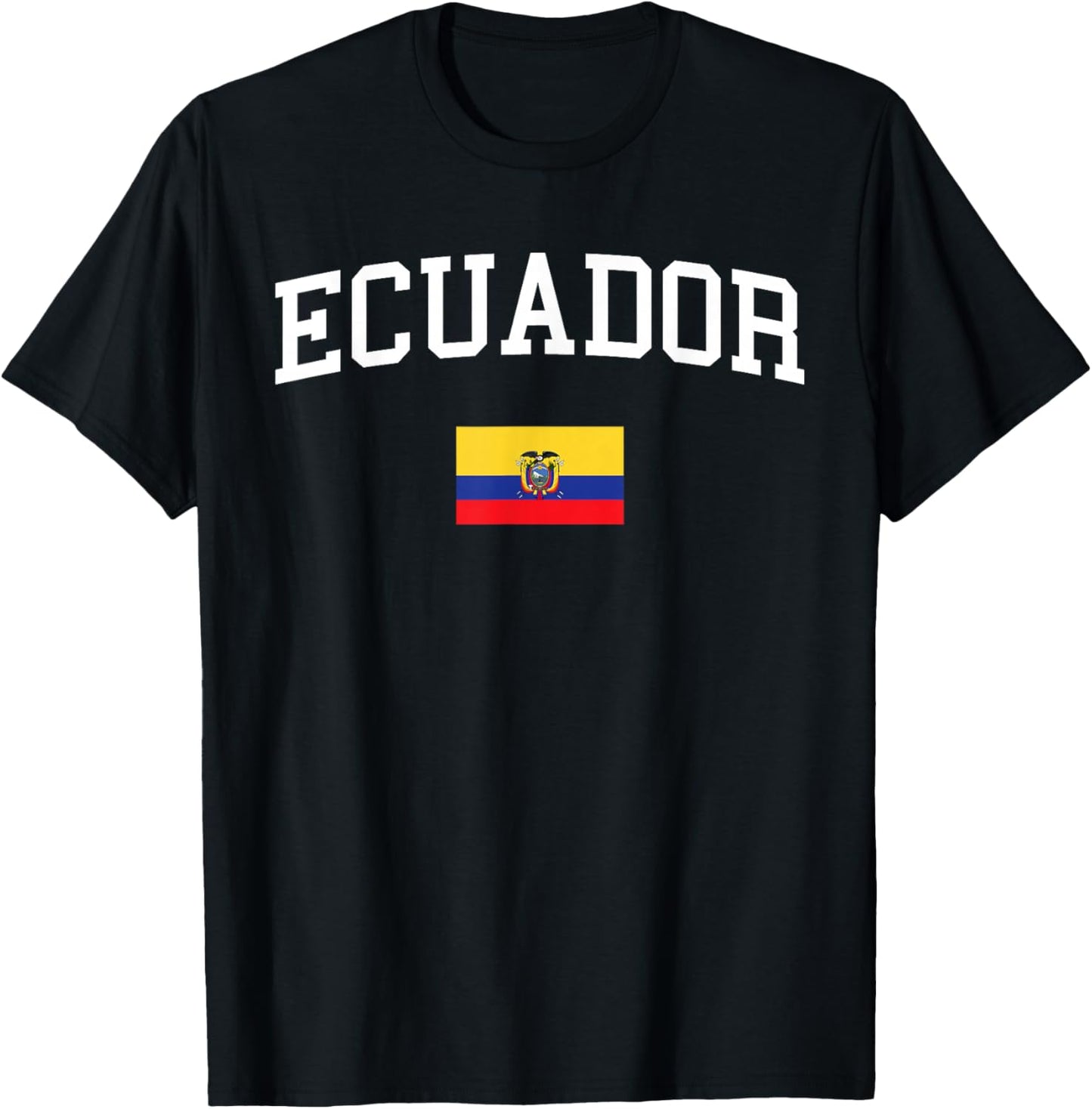 Ecuadorian Flag Men Women Kids Ecuador T-Shirt - T-Shirt | Black