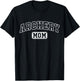 Archery Mom Funny Athletic Lettering Mothers Day Archer T-Shirt - T-Shirt | Black